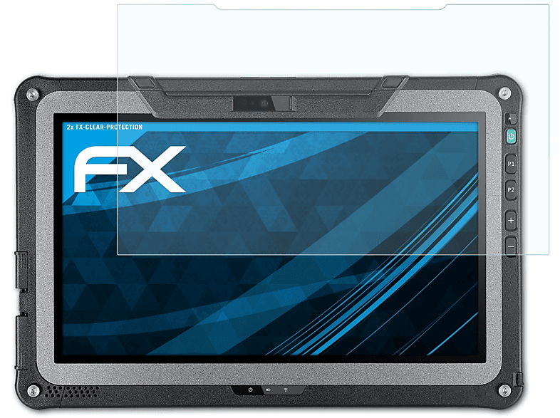 ATFOLIX 2x FX-Clear Displayschutz(für Getac F110 (Generation G6))
