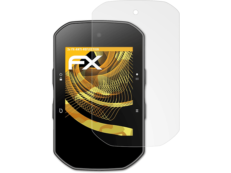 FX-Antireflex S500) 3x Bryton Displayschutz(für ATFOLIX