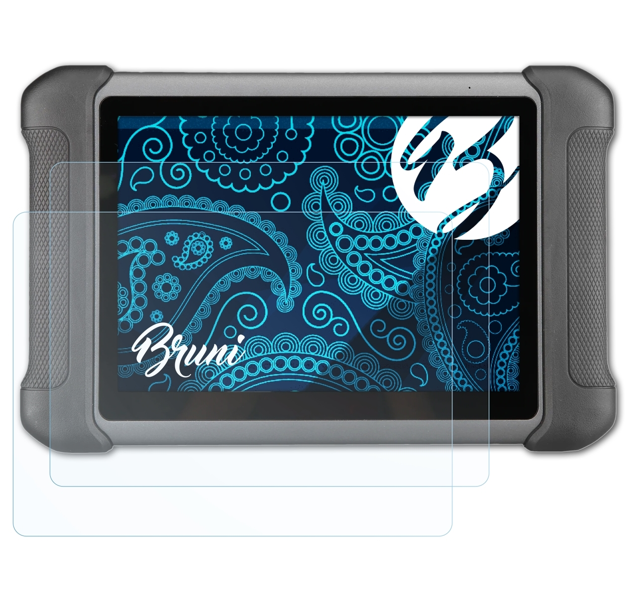BRUNI 2x MaxiSYS Basics-Clear Autel Schutzfolie(für MS906S)