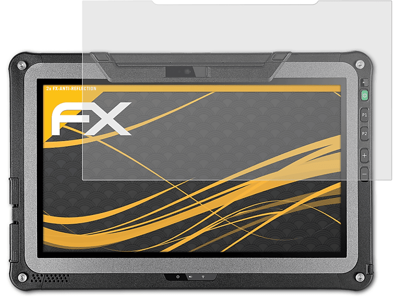 ATFOLIX 2x FX-Antireflex (Generation Getac G6)) Displayschutz(für F110