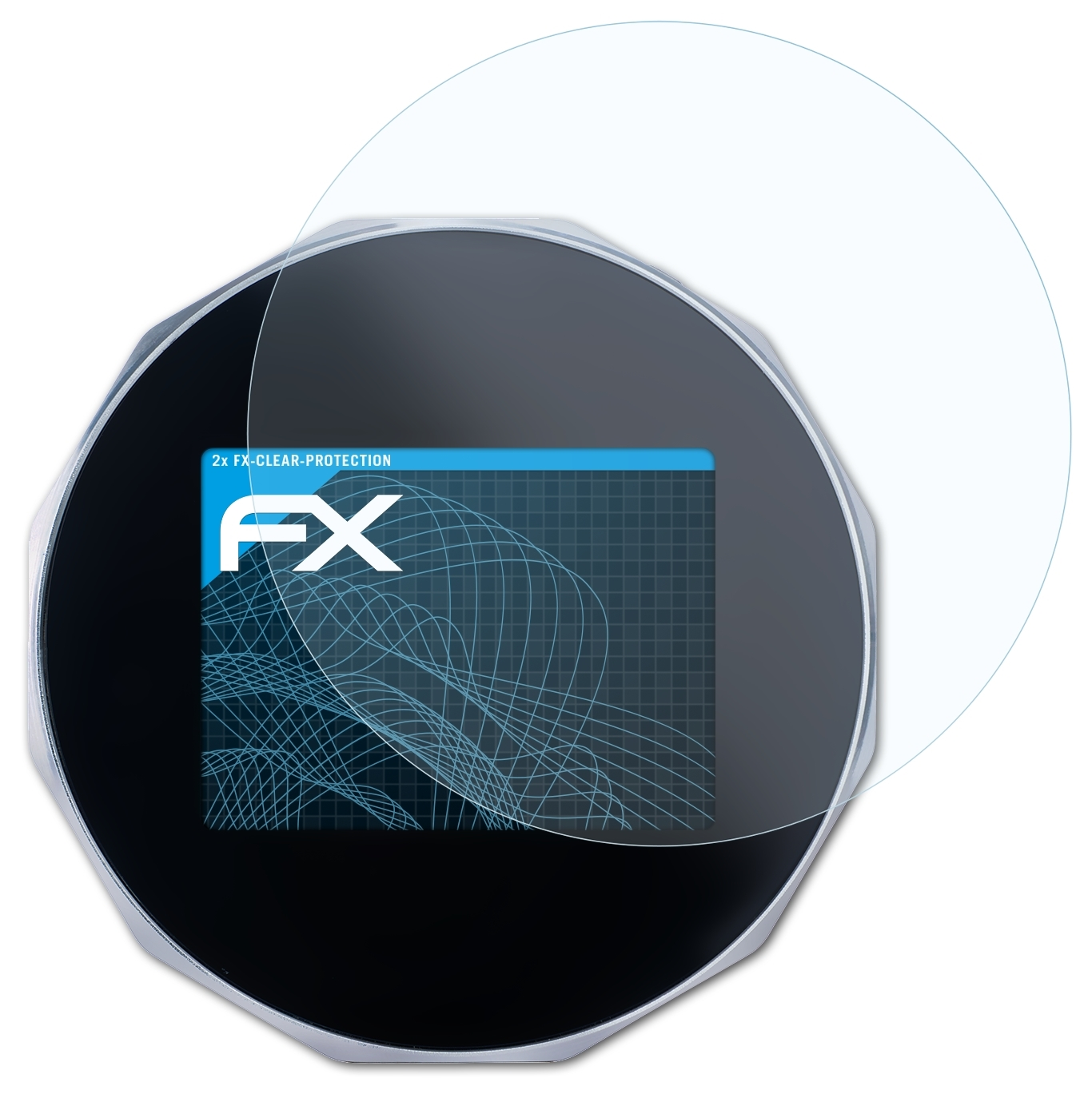 ATFOLIX 2x FX-Clear Displayschutz(für V20) SecuX