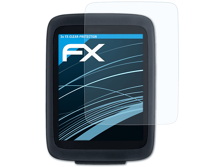 3x 8.0 (WL / ATFOLIX FX-Clear Sigma Displayschutz(für BC WR))