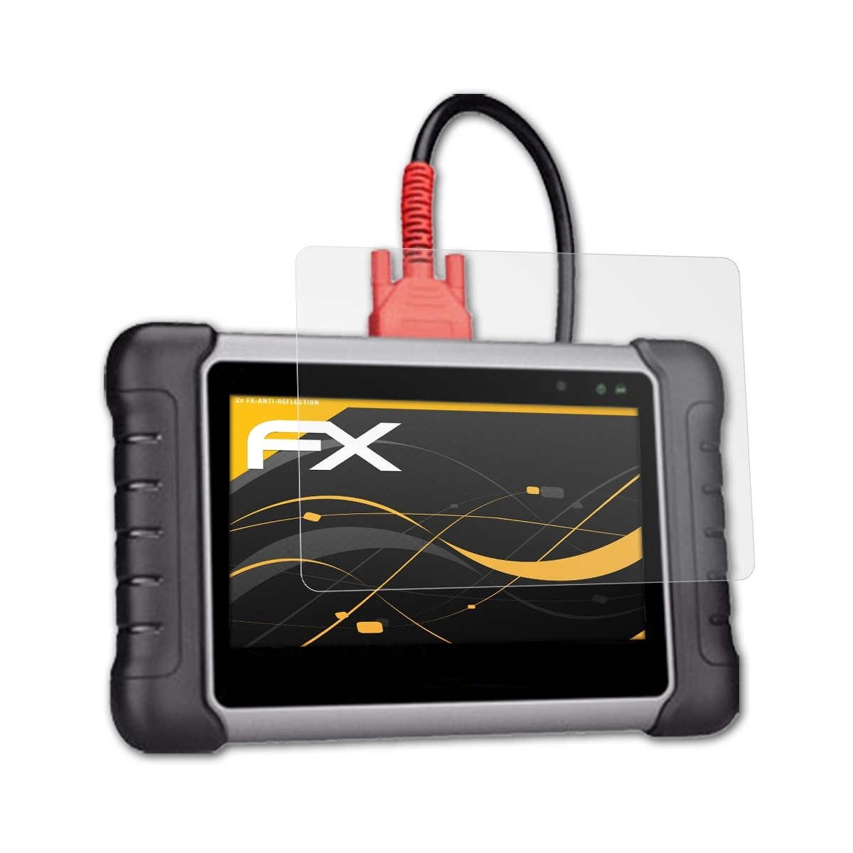 ATFOLIX MP808S) 2x Displayschutz(für Autel FX-Antireflex MaxiPRO