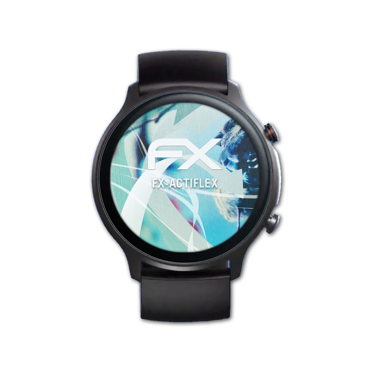 ATFOLIX 3x FX-ActiFleX Displayschutz(für Fit Hama Watch 6910)