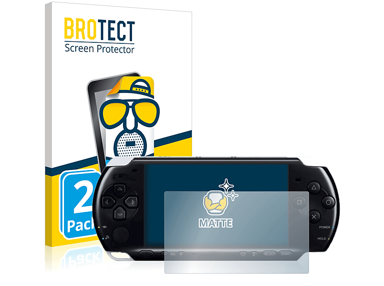 PSP 3004) 2x Sony Schutzfolie(für BROTECT matte