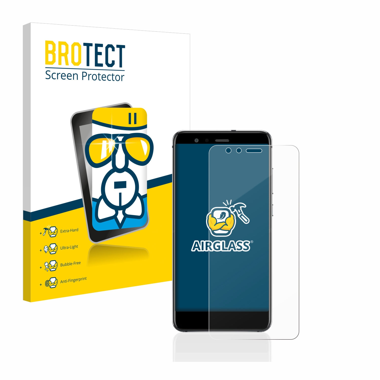 Airglass BROTECT P10 klare Schutzfolie(für Huawei Lite)