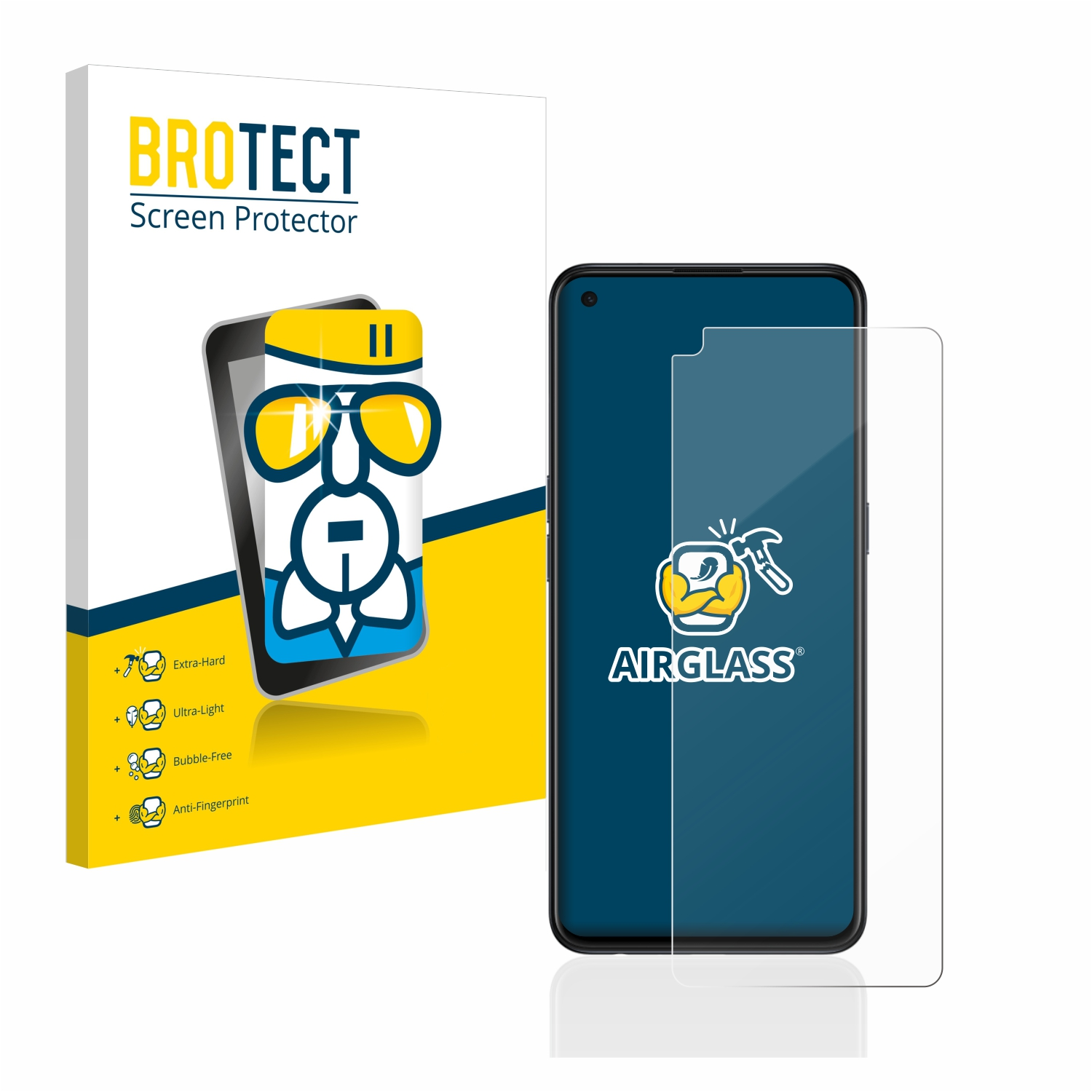 BROTECT Oppo klare X3 Airglass Lite) Schutzfolie(für Find
