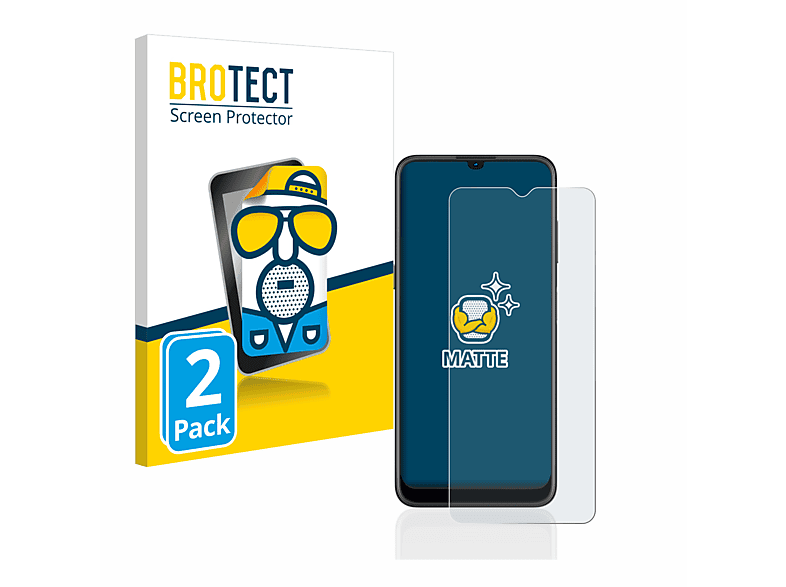 BROTECT 2x matte Nokia G21) Schutzfolie(für