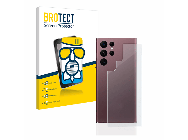 Galaxy Ultra Edition) S22 BROTECT matte 5G Samsung Airglass Schutzfolie(für Enterprise