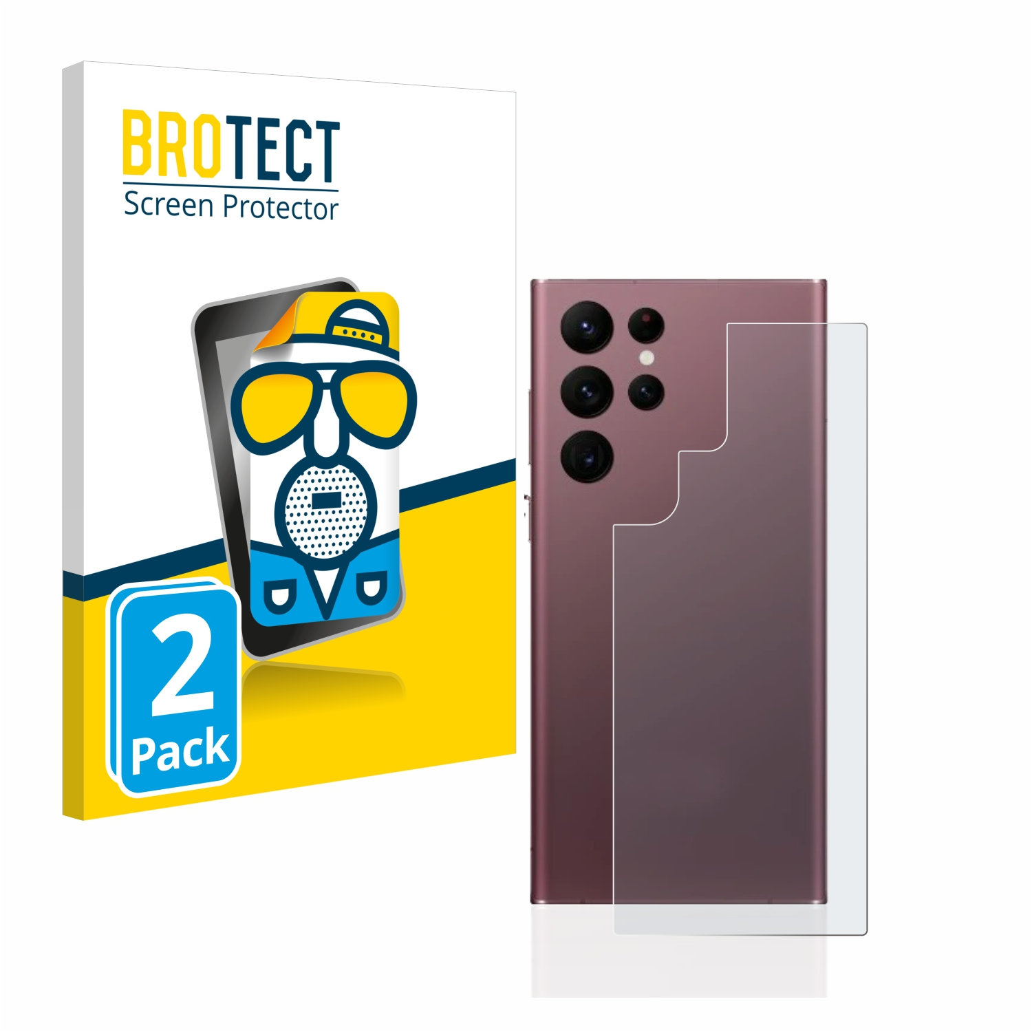 Schutzfolie(für 5G Samsung S22 matte Enterprise Galaxy BROTECT Edition) Ultra 2x