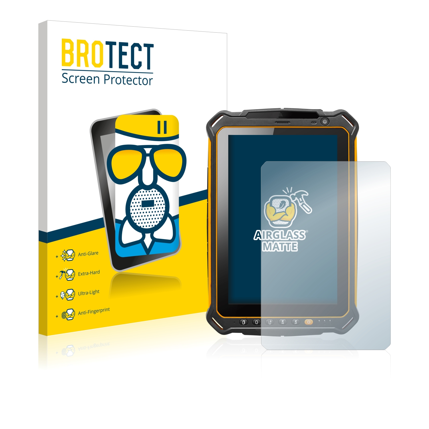 BROTECT Airglass matte MOBILE i.safe IS930.RG) Schutzfolie(für