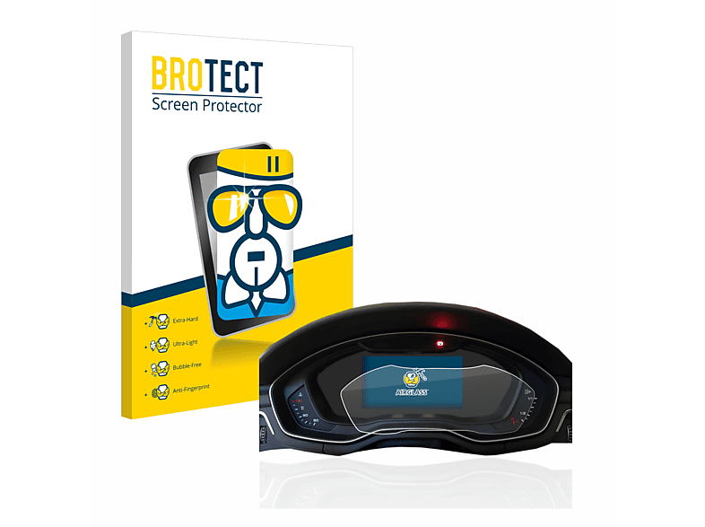 BROTECT Airglass klare Schutzfolie(für Audi 2017 Virtual Cockpit) B9 A4