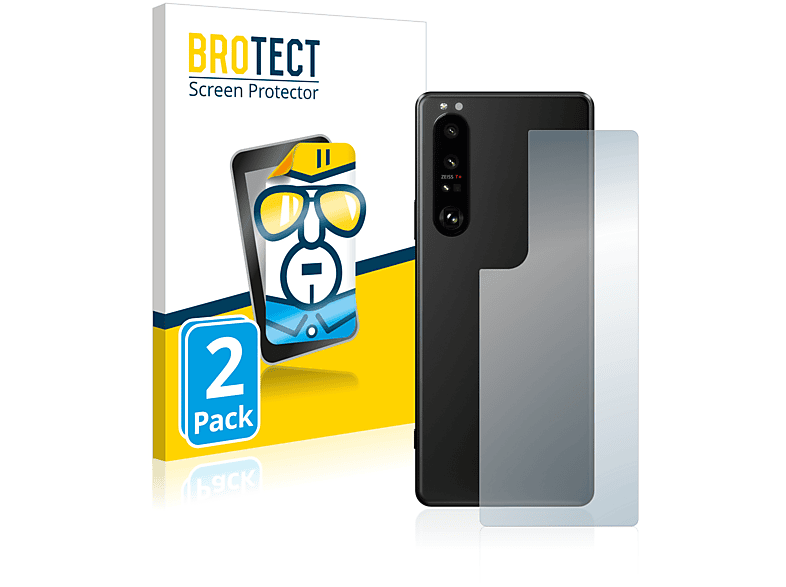 BROTECT 2x klare Schutzfolie(für Sony Xperia 1 III 5G)