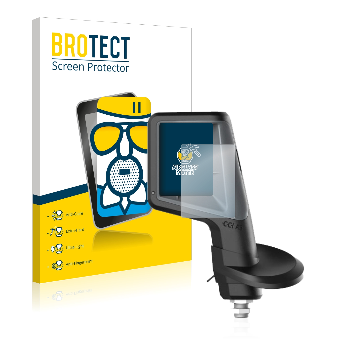 Schutzfolie(für BROTECT CCI matte A3) Isobus Airglass