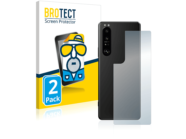 BROTECT 2x matte Schutzfolie(für Sony Xperia 1 III 5G)