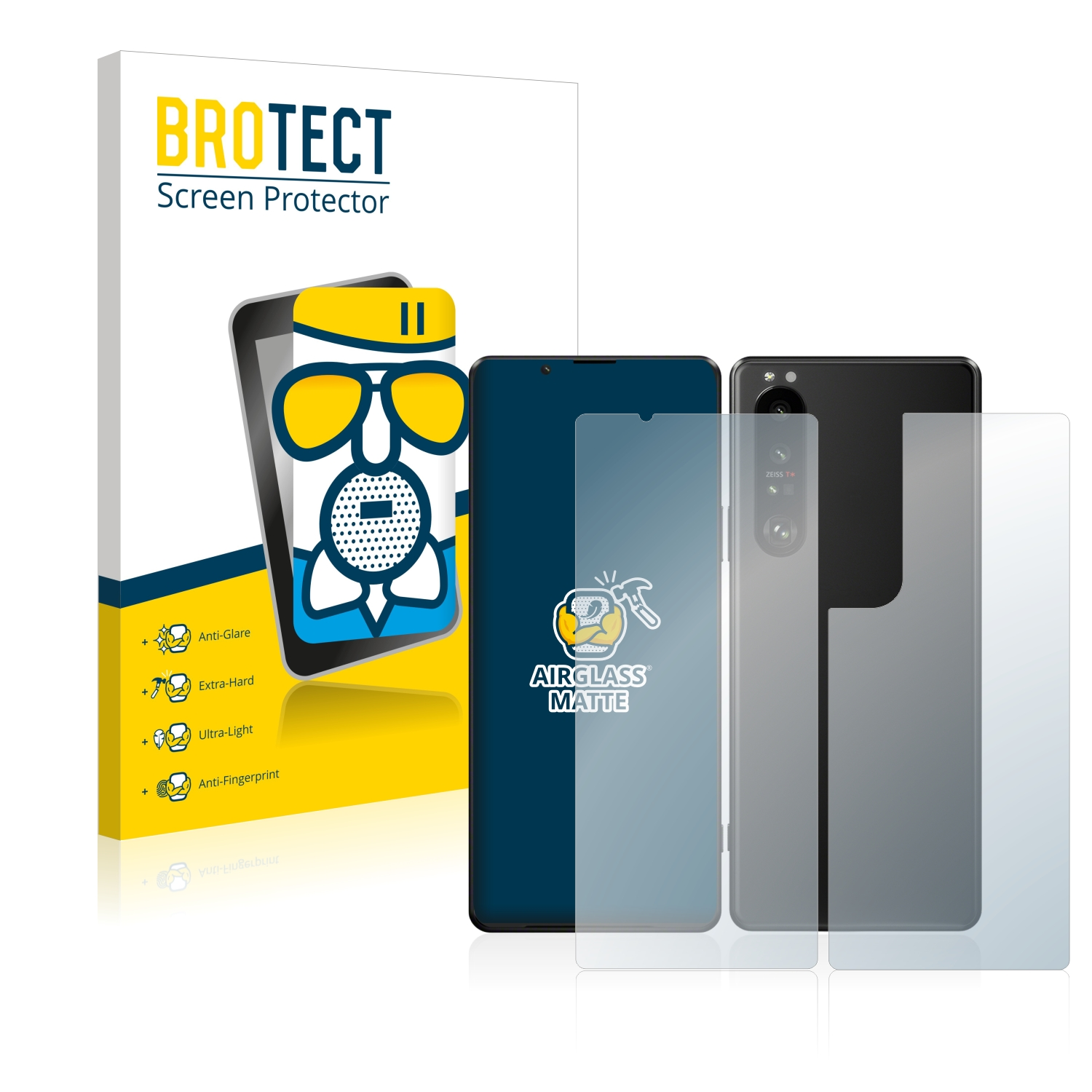 BROTECT Airglass matte Schutzfolie(für III Sony Xperia 1 5G)