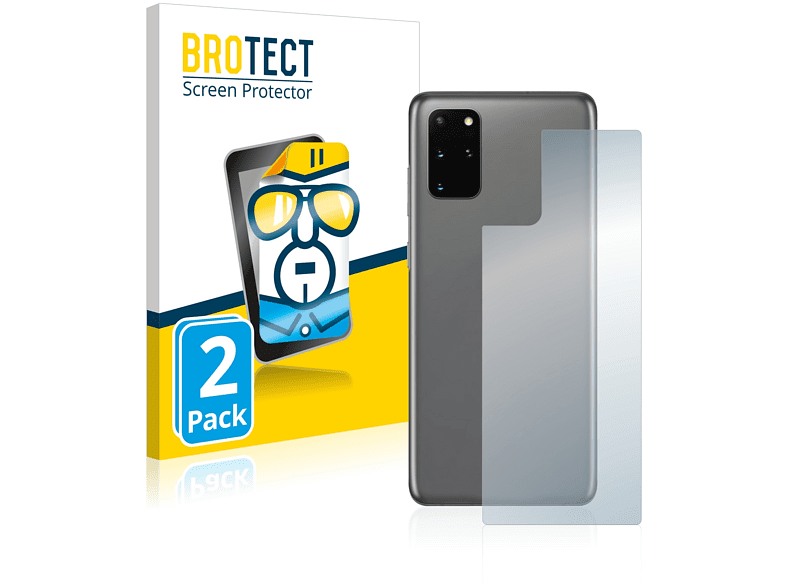 klare Plus) Galaxy Schutzfolie(für 2x Samsung BROTECT S20