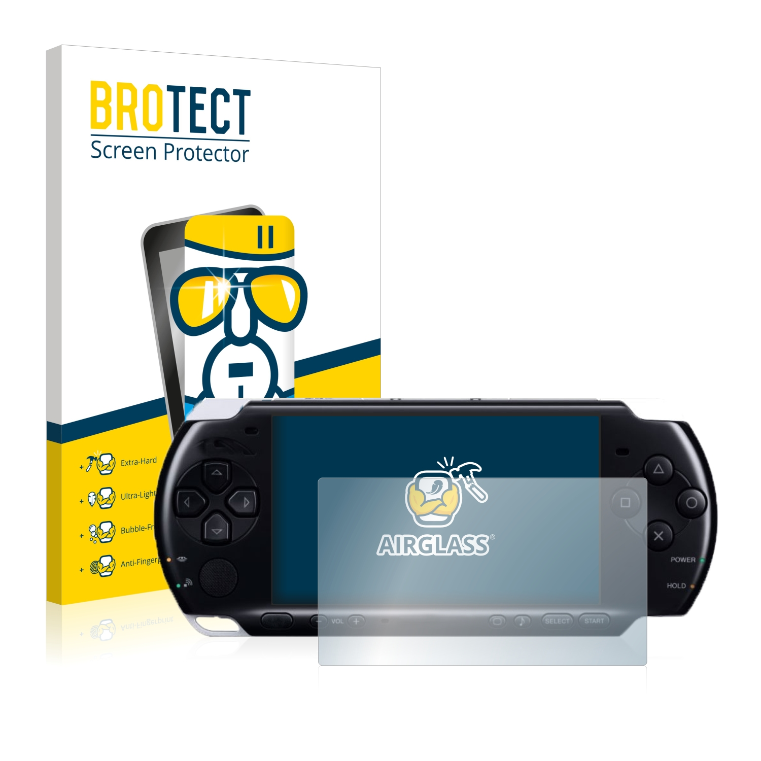 BROTECT Airglass PSP 3004) Sony klare Schutzfolie(für