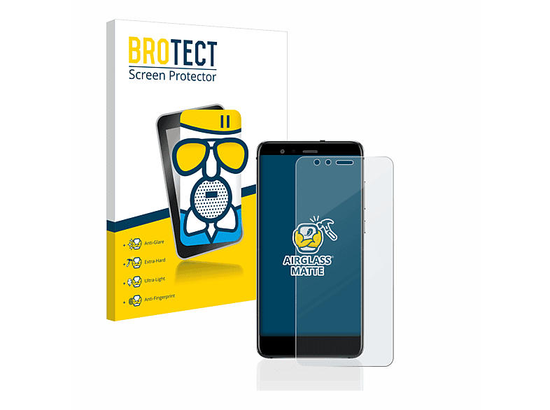 BROTECT Airglass matte Huawei Lite) Schutzfolie(für P10