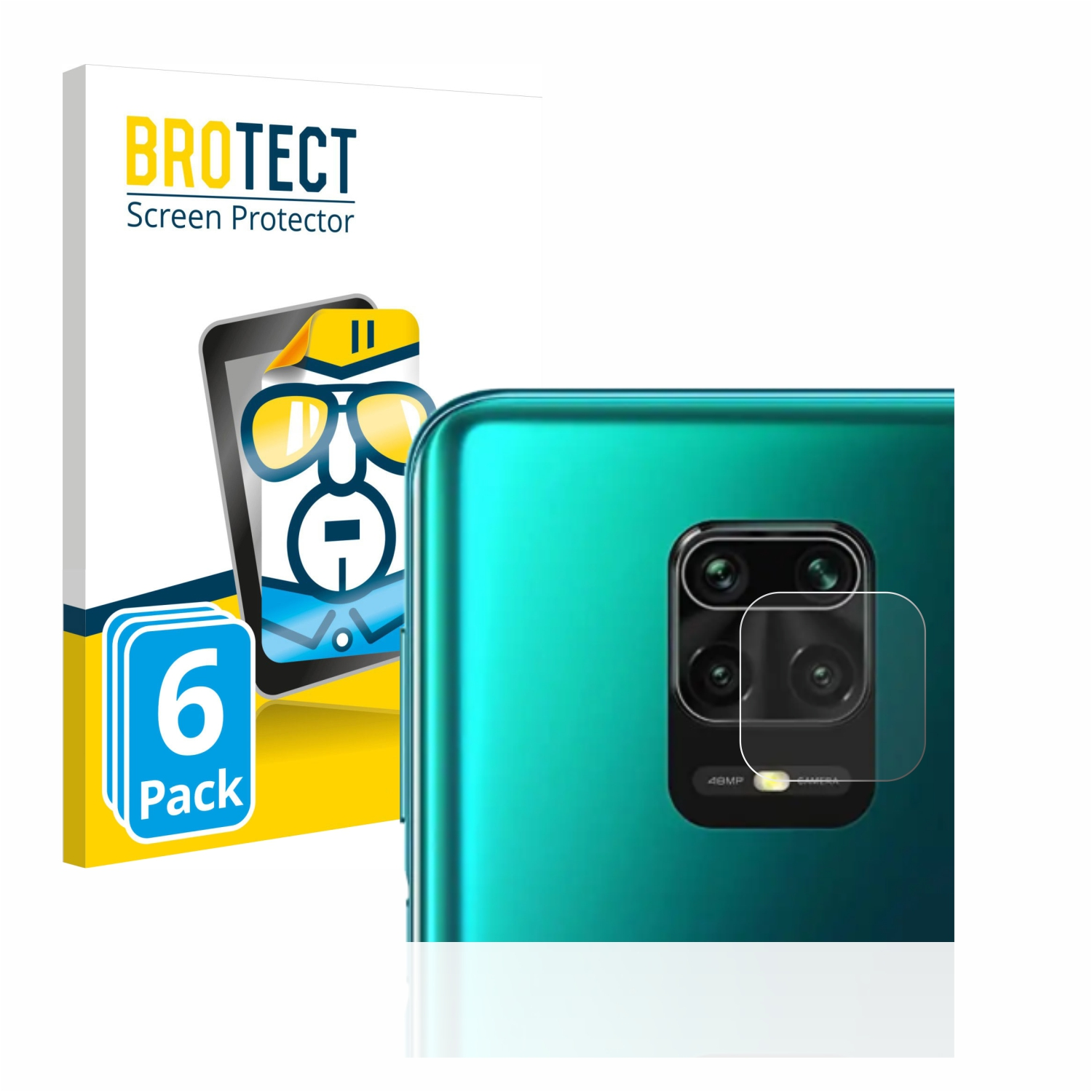 Pro) Schutzfolie(für Redmi Note BROTECT Xiaomi 9 6x klare