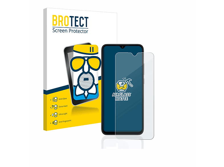 Redmi matte 9AT) BROTECT Airglass Schutzfolie(für Xiaomi