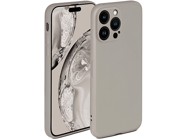 Max, Apple, Pro Case, Soft iPhone Taupe 14 Backcover, ONEFLOW