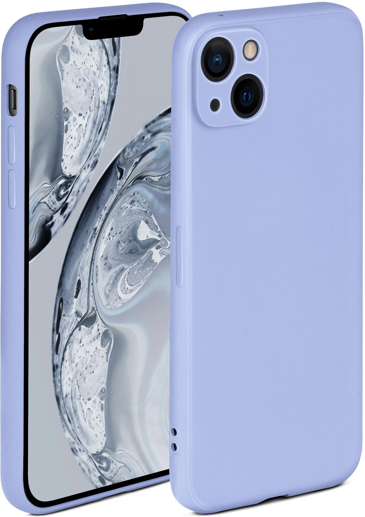 ONEFLOW Soft Case, Backcover, iPhone Himmelblau Apple, 14