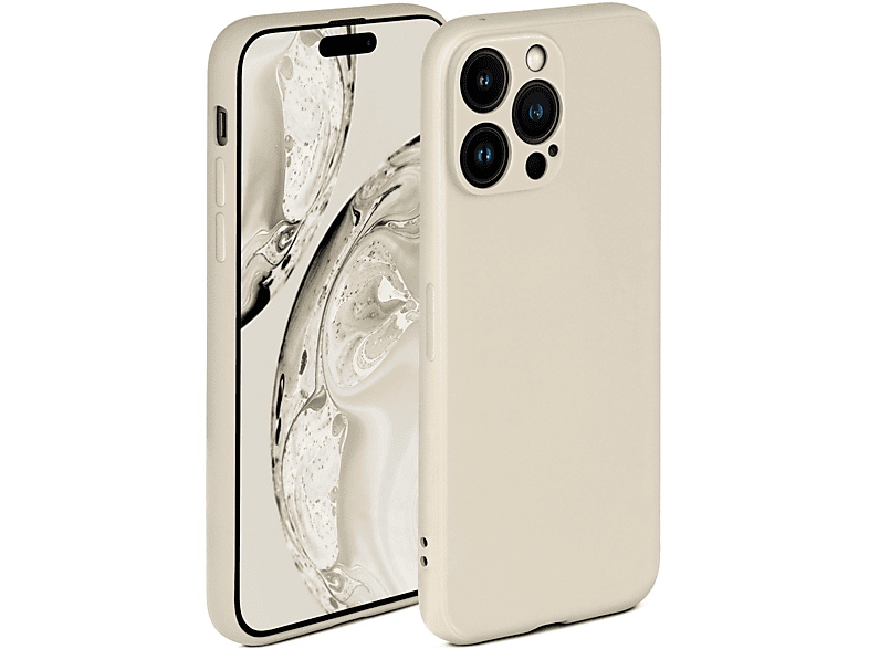 ONEFLOW Soft Case, Backcover, Apple, iPhone 14 Pro, Creme