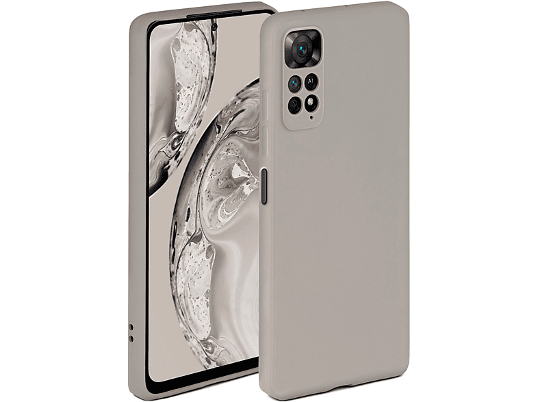 Note Pro Taupe 5G, ONEFLOW 11 Xiaomi, Redmi Case, Soft Backcover,