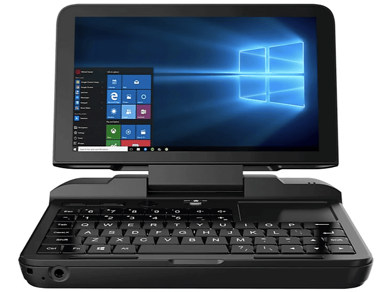 COOLGEEU Micro PC, Notebook mit 6 Zoll Display, Intel® Celeron® Prozessor, 8 GB RAM, 256 GB SSD, Schwarz
