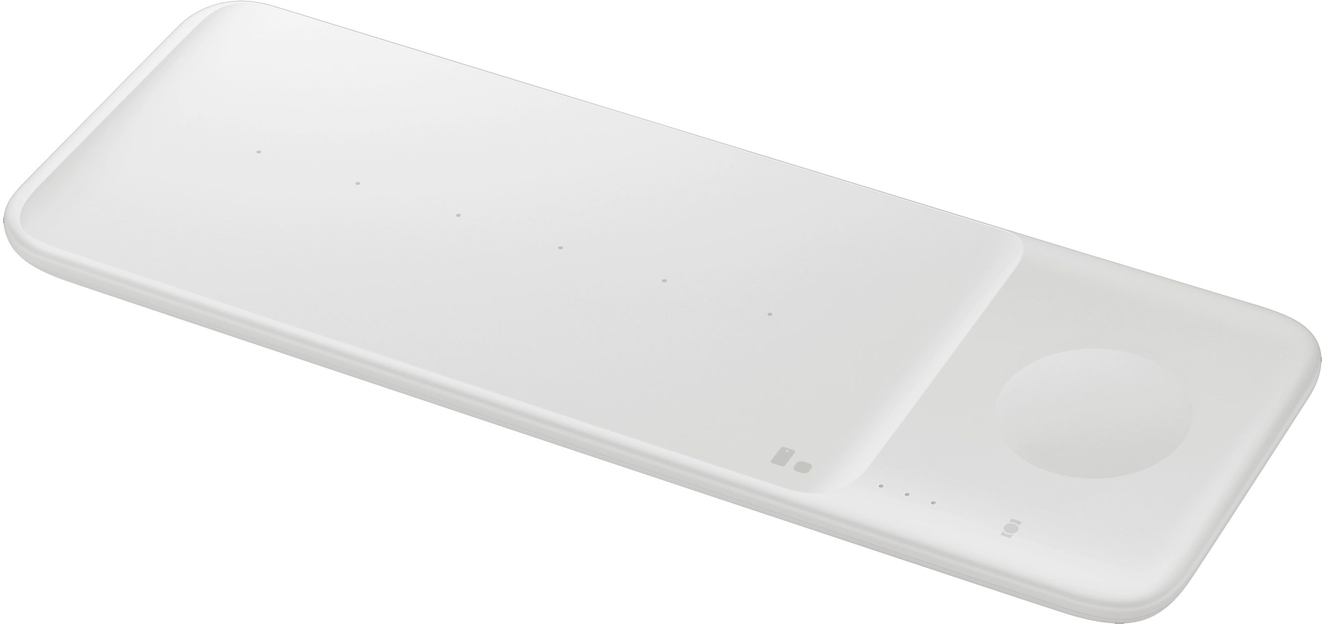 SAMSUNG Wireless Ladegerät Trio Ladegeräte Apple, Pad & Weiß Kabel - Weiß
