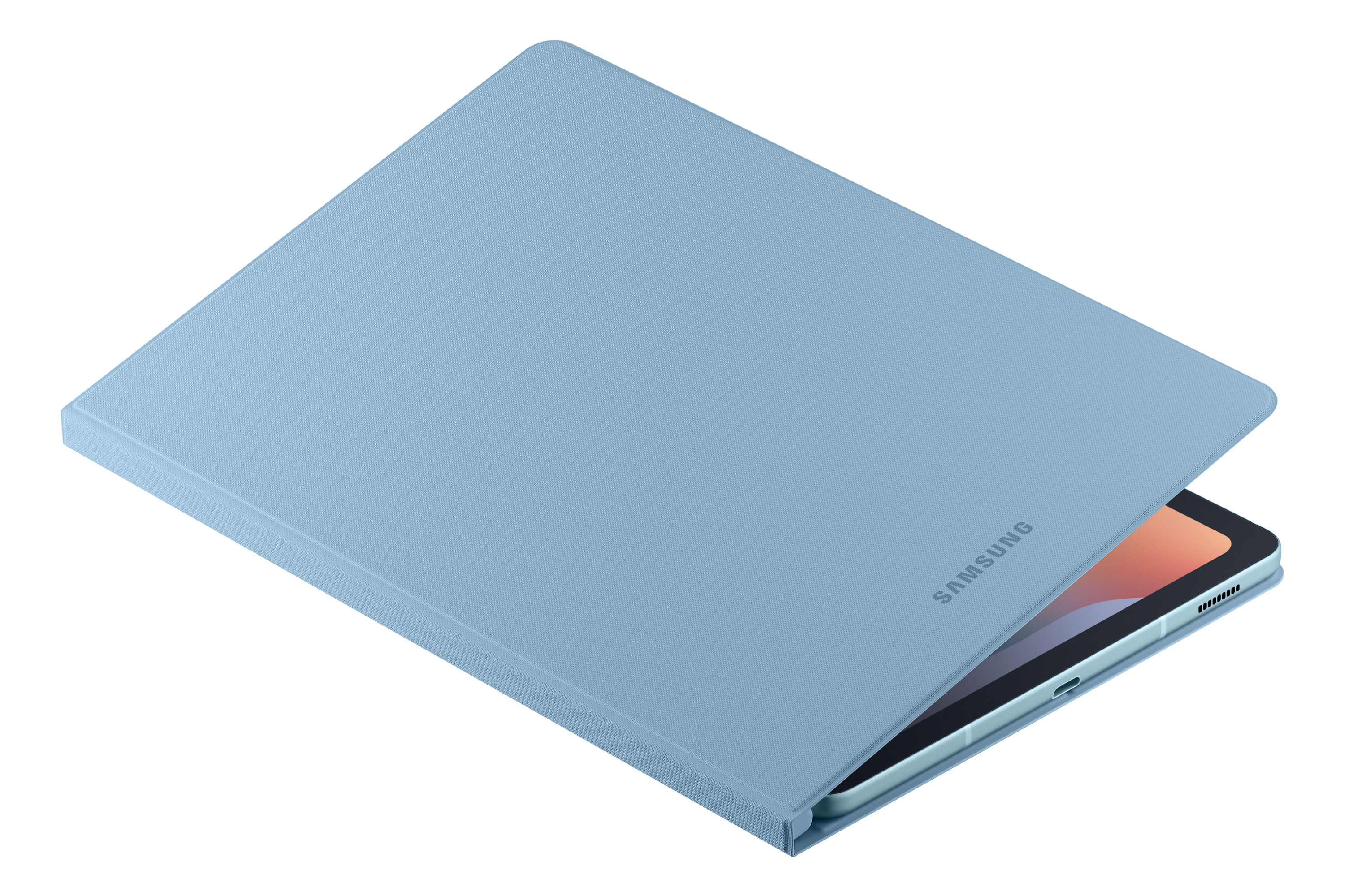 EF-BPA610 Bookcover Blau Samsung LITE Kunstleer, Polycarbonaat, für BOOK Tablethülle S6 TAB SAMSUNG GAL