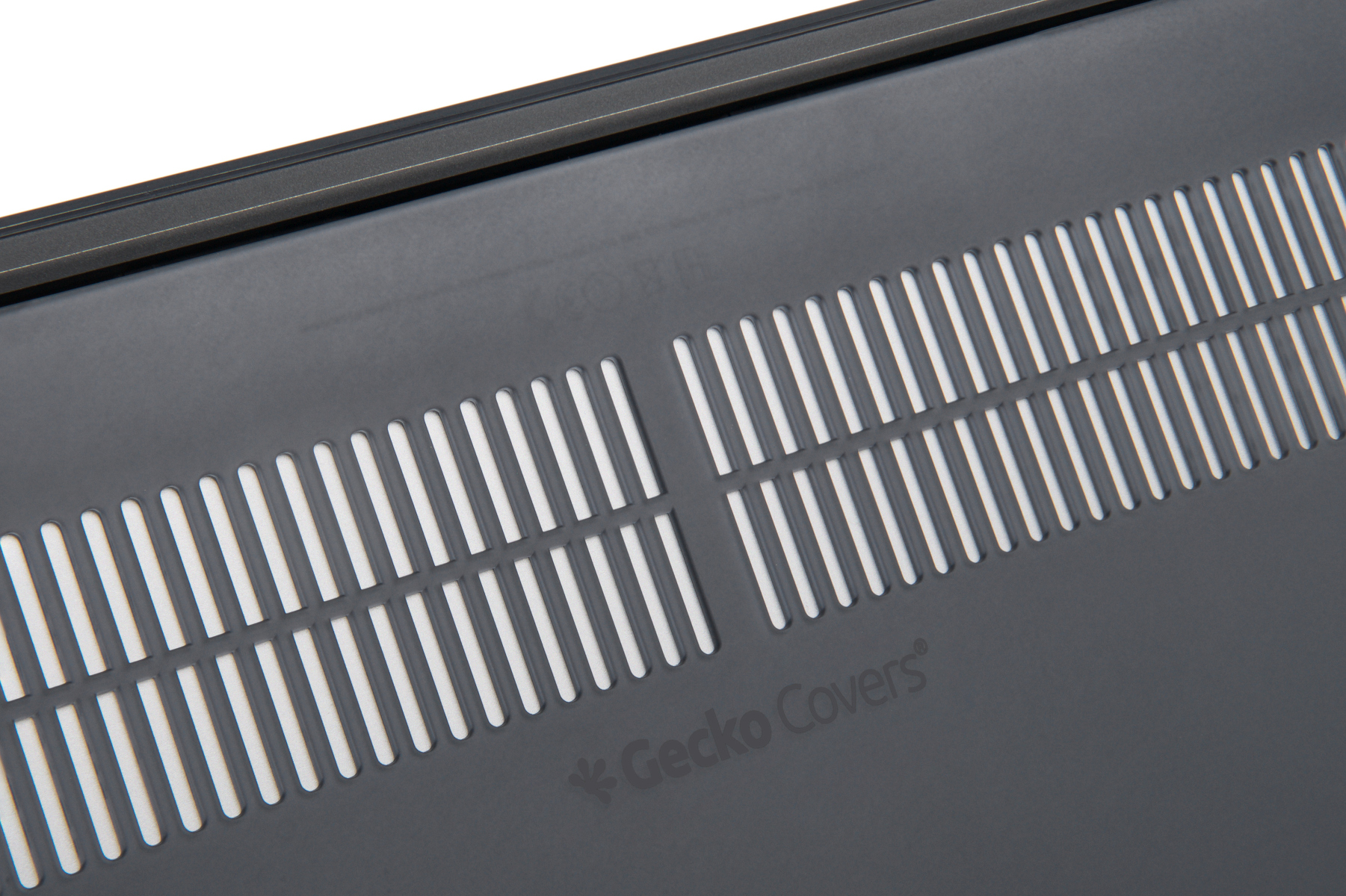 GECKO COVERS Clip On Backcover Cover Notebooktasche Polycarbonate, Schwarz Apple für