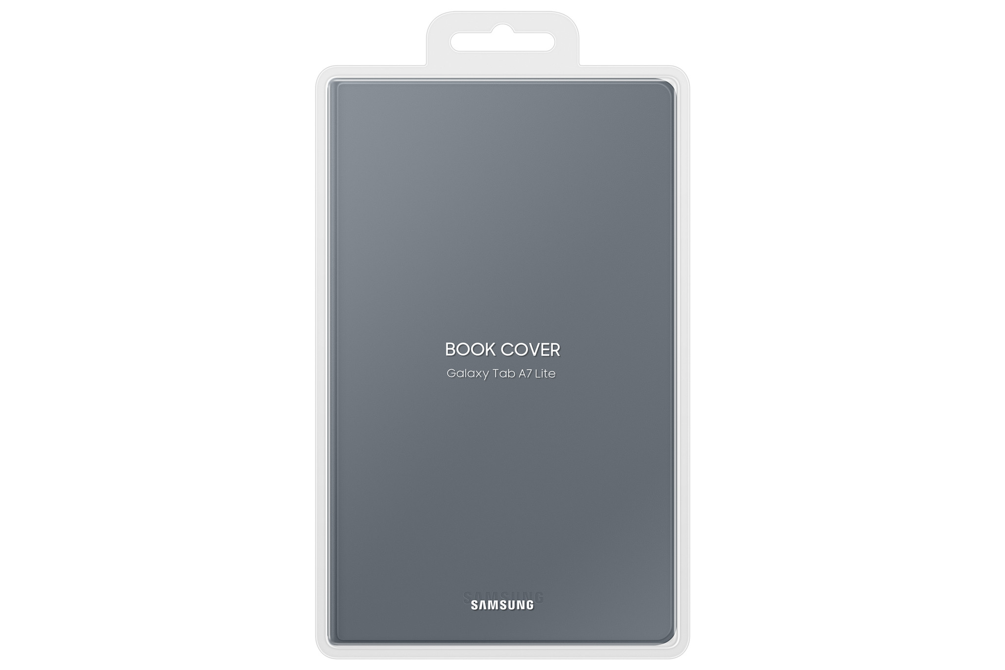 Tab Samsung -Hacken A7 Galaxy Kunstleer, Bookcover Lite Polycarbonaat, für - Dunkelgrau Tablethülle - Cover SAMSUNG Buch Grau