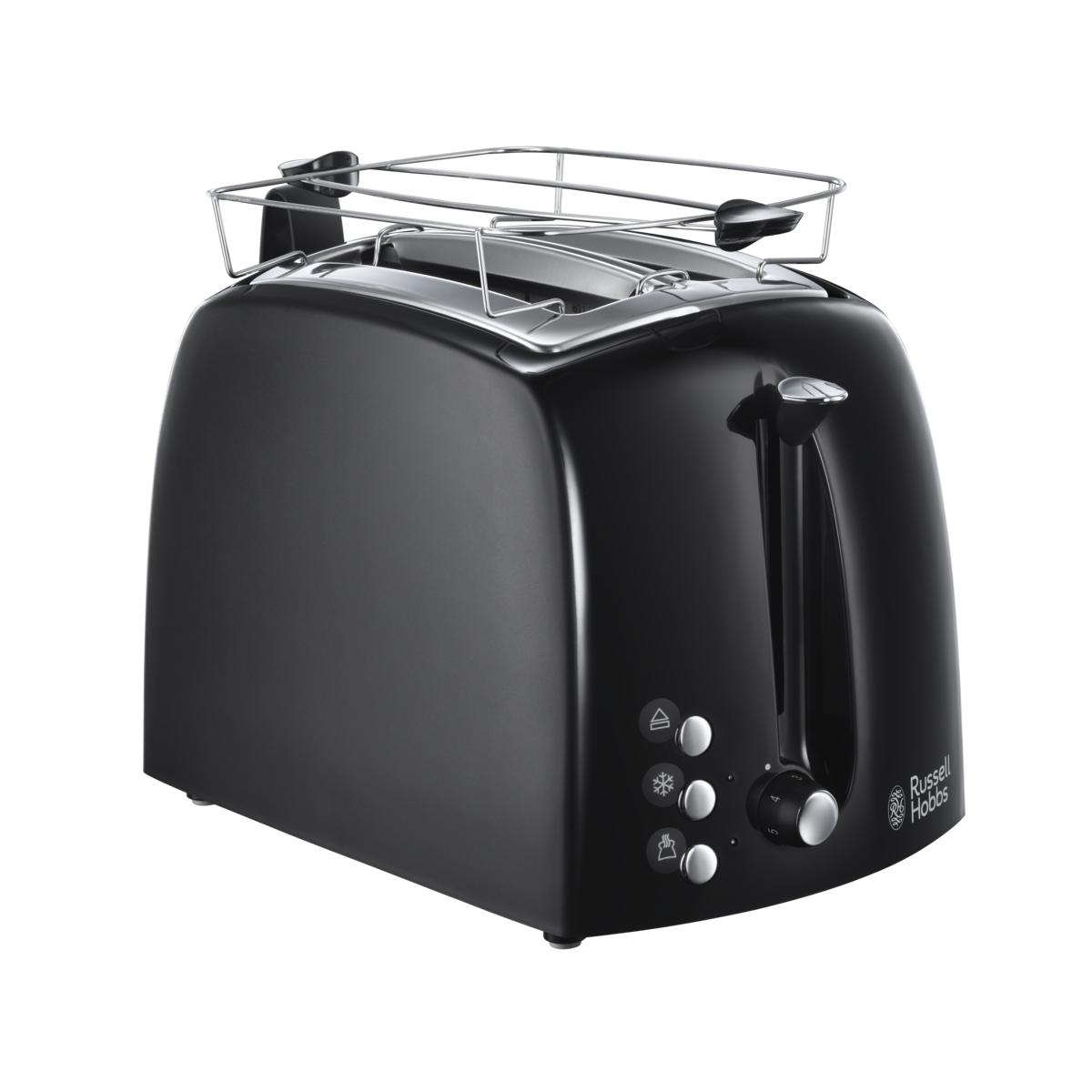 RUSSELL HOBBS 22601-56 2 Scheibe(n) Toaster (1100 Schlitze: 2,0) Nero Watt