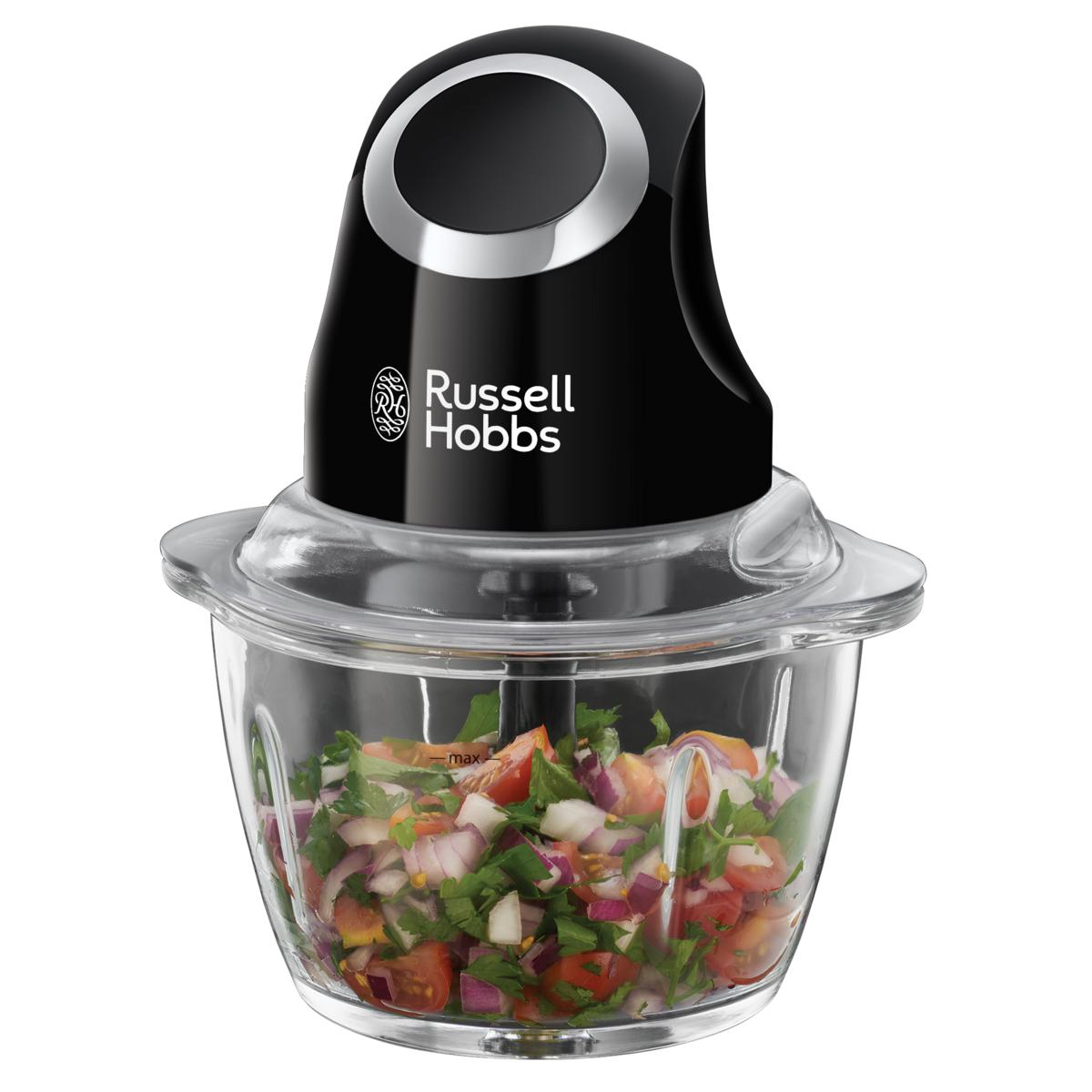 Picadora - Matte Black RUSSELL HOBBS, 200w, Negro Mate