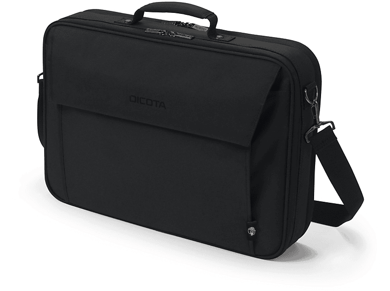 DICOTA Eco Multi Plus recycled für Universal Aktentasche BASE PET, Schwarz Notebooktasche