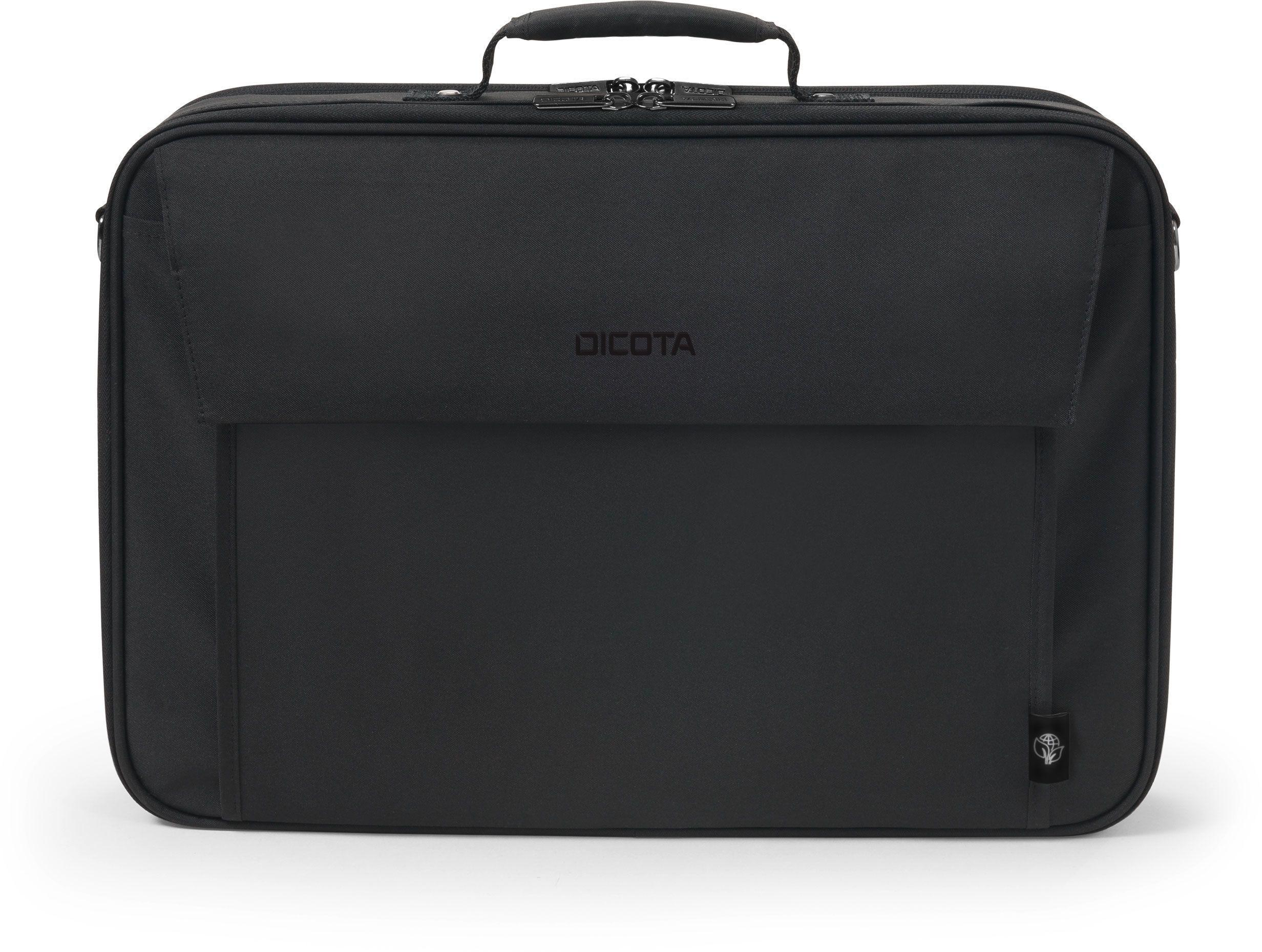 DICOTA Eco Multi Plus recycled für Universal Aktentasche BASE PET, Schwarz Notebooktasche