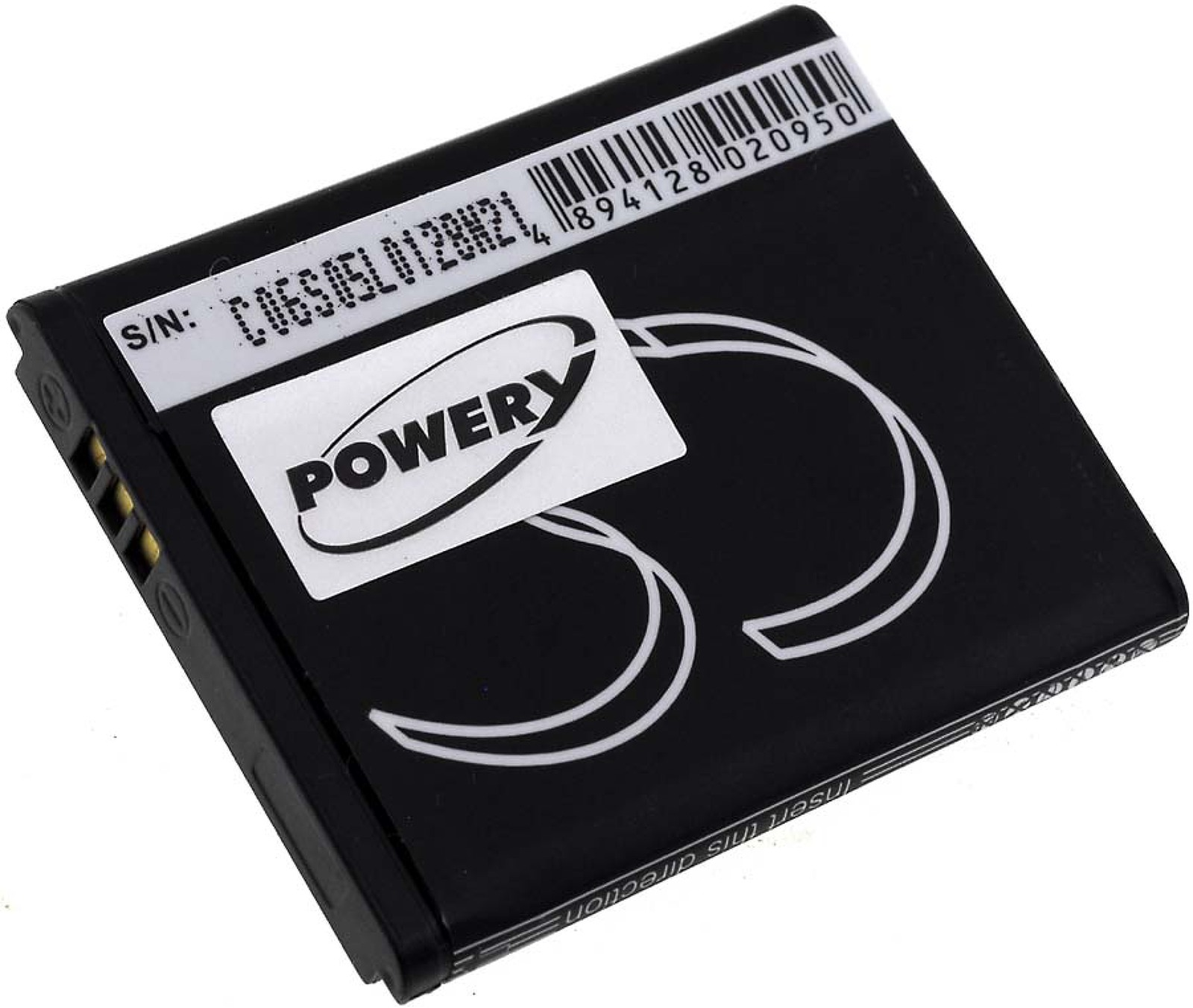 POWERY Akku für Samsung S7350 Akku, Volt, 850mAh Li-Ion 3.7