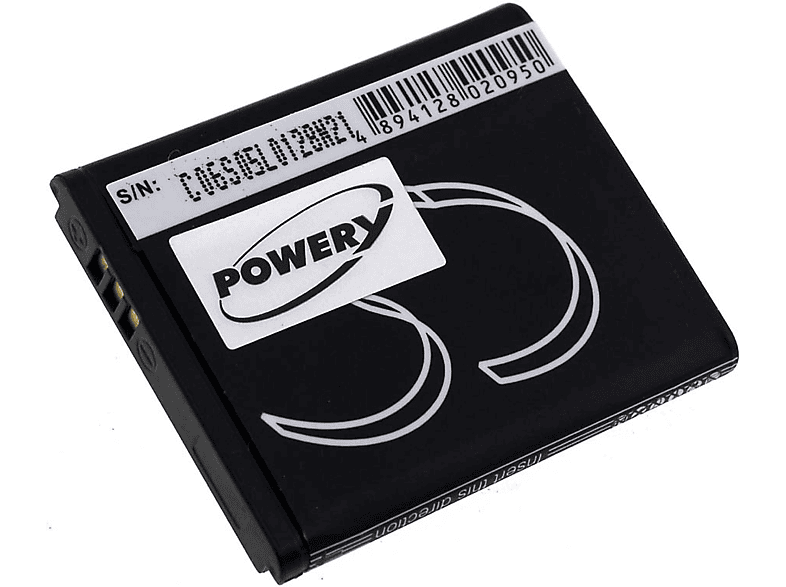 POWERY Akku für Samsung S7350 Li-Ion Akku, 3.7 Volt, 850mAh