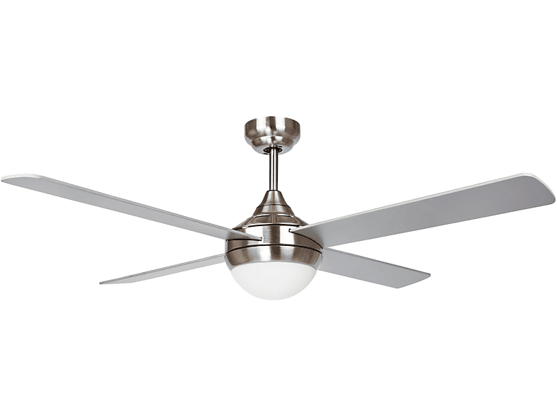 SULION Balloo+ Deckenventilator Grau (65 Watt) / Silber