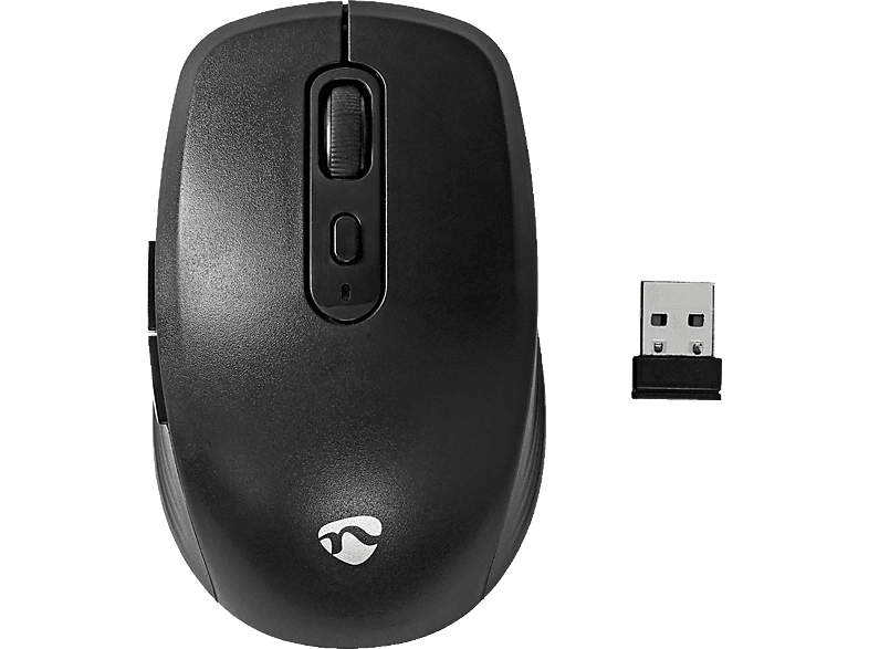NEDIS MSWS110BK Mouse, Schwarz | PC Mäuse