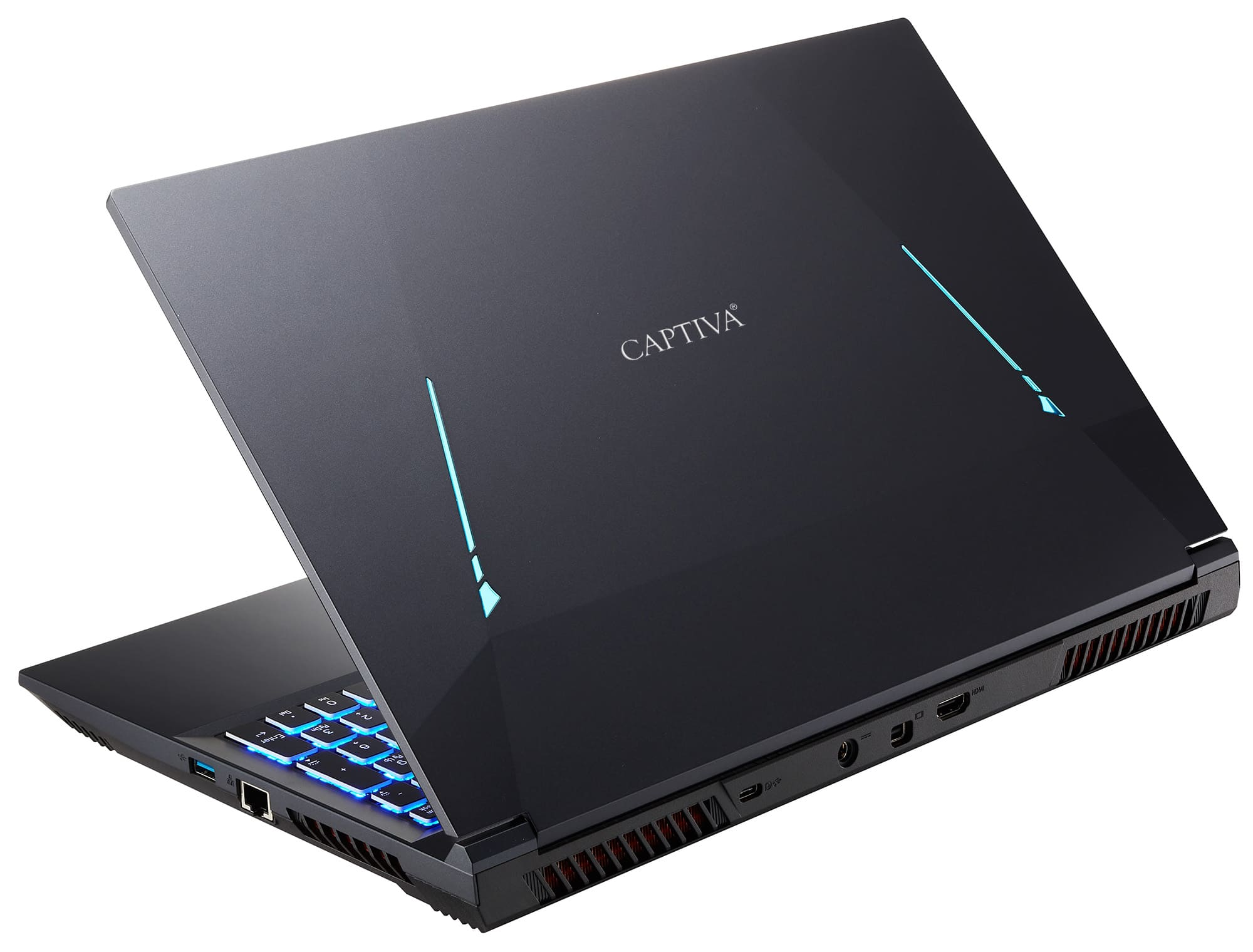 CAPTIVA Advanced RTX schwarz RAM, 32 GB I74-221CH, mit Intel® 2000 Zoll Gaming-Notebook SSD, Gaming Core™ 4060, Prozessor, GeForce® Display, i9 15,6 GB