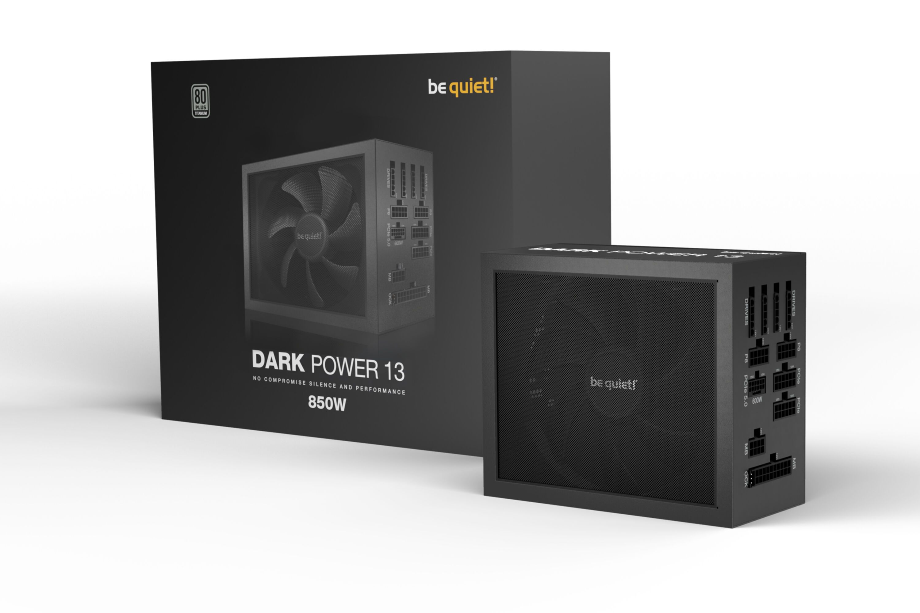 Dark Power Netzteile BE 850 850W QUIET! 13 - - Watt Netzteil) PS/2 (ATX