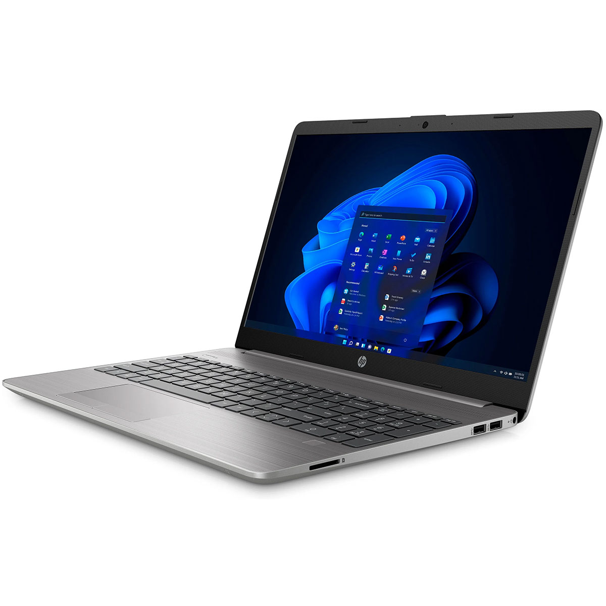 HP Hp Intel® Celeron® 250 8 RAM, Zoll Celeron G9 SSD, Notebook GB 256 15,6 Gb Silber 256 15.6\