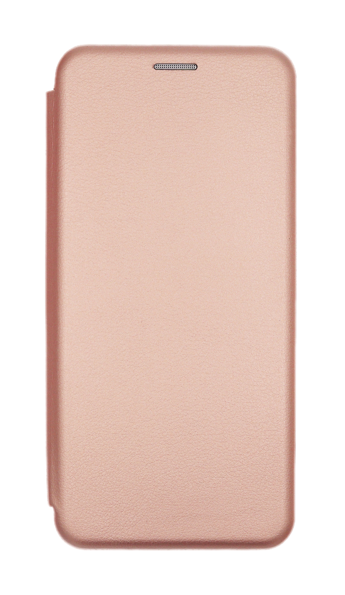 Roségoldenes Handy-Klappetui.