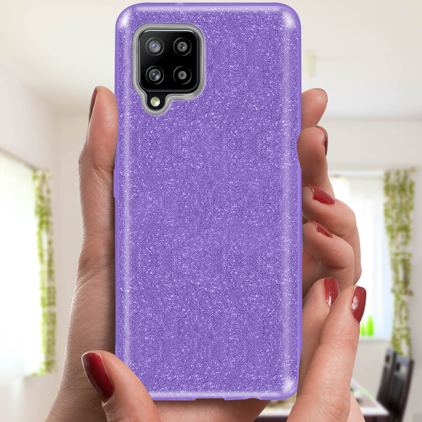 Violett Backcover, Galaxy Series, Papay AVIZAR A42, Samsung,