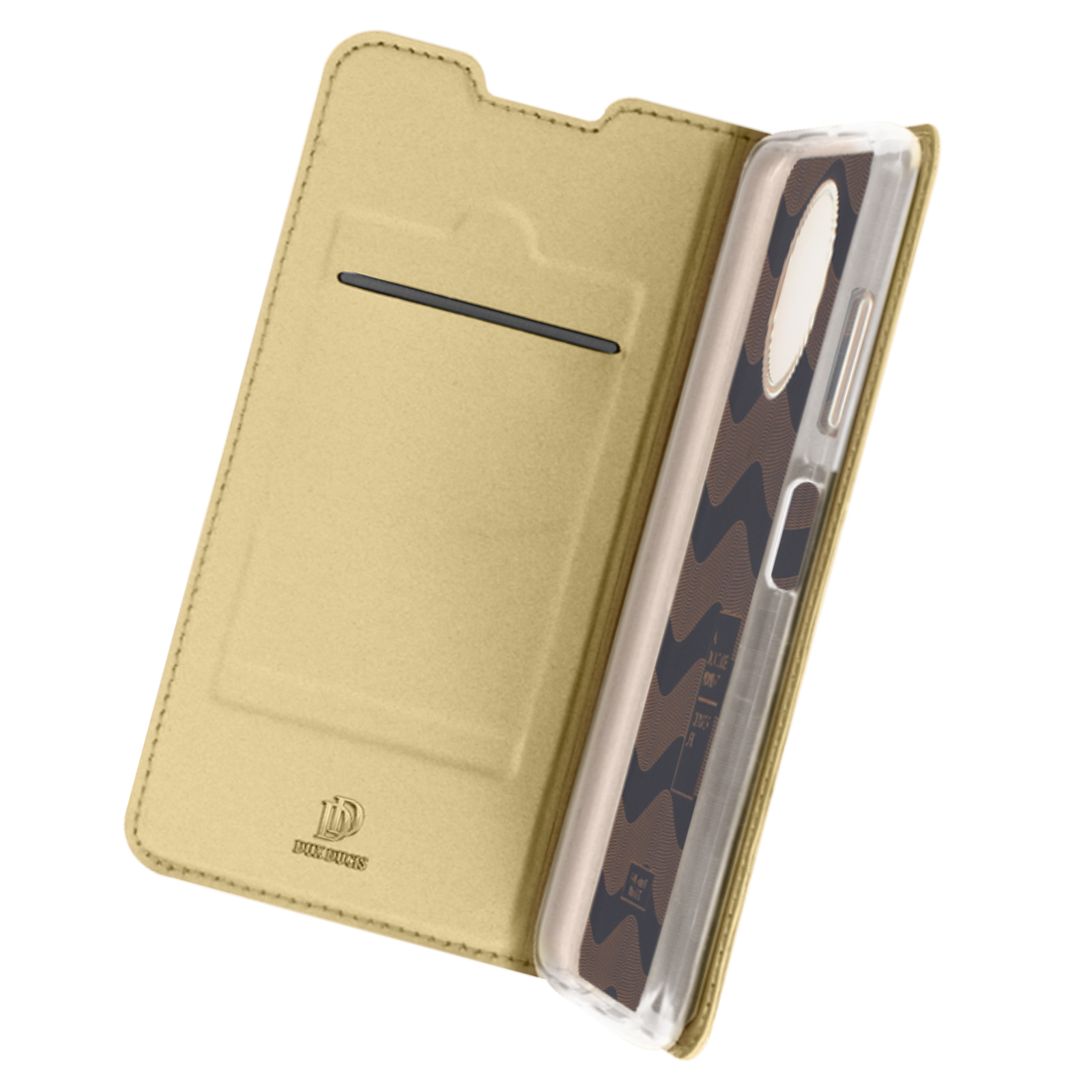 DUX DUCIS Note Pro Bookcover, 5G, Redmi 9T Xiaomi, Series, Gold
