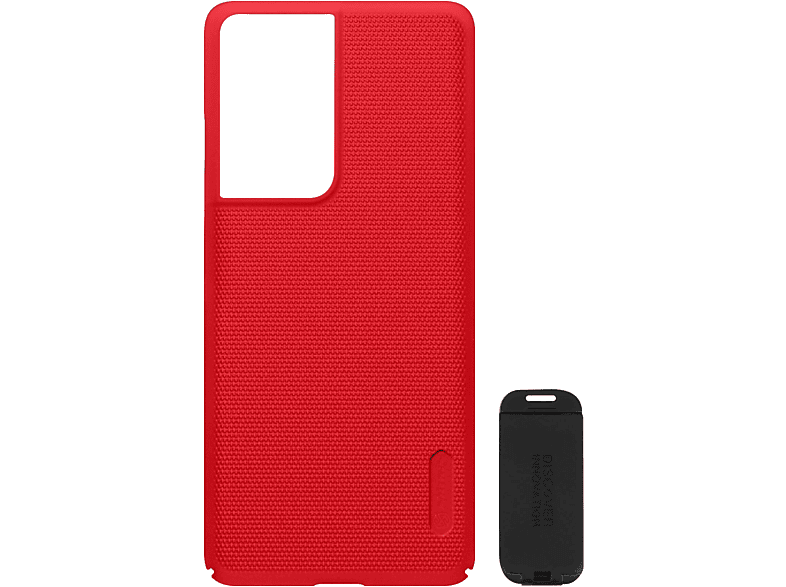 NILLKIN Super Frosted Shield Series, Backcover, Samsung, Galaxy S21 Ultra, Rot
