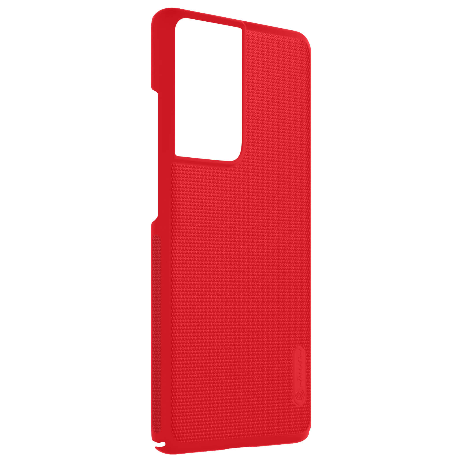 Frosted Shield NILLKIN Super Backcover, S21 Series, Ultra, Samsung, Rot Galaxy